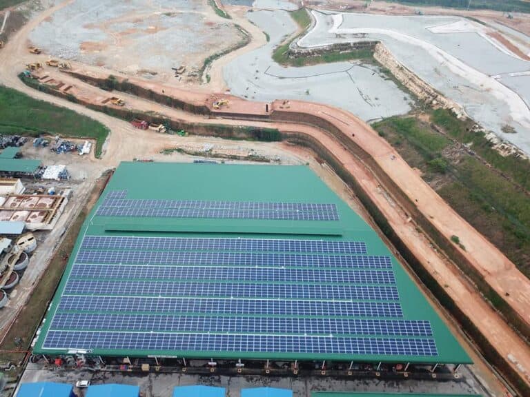 1MW roof solar Mount (3)
