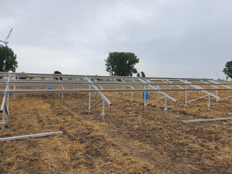PL 500kW ground solar mount(3)