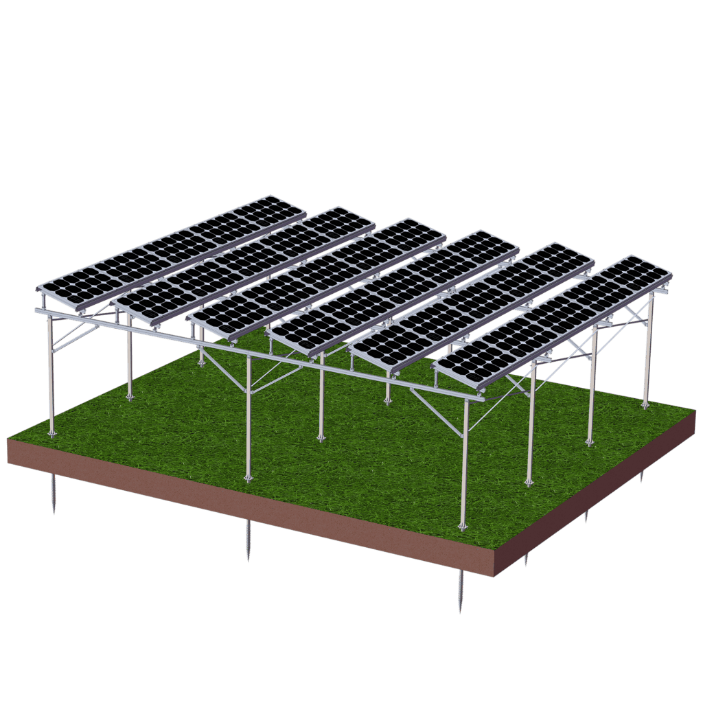 Solar Agriculture Mounting System 7 YUENS Solar Agriculture Mounting System